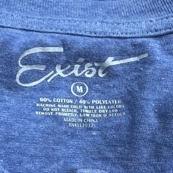 Exist Harley Davidson T-shirt Women’s M Lt Blue Laconia Motorcycle Week - Picture 7 of 7